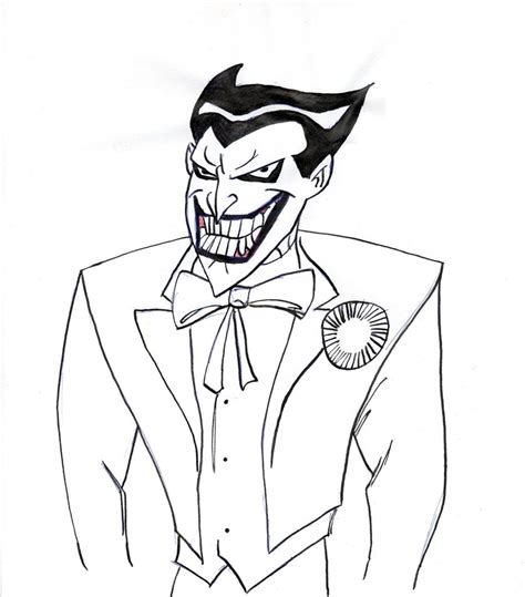 Joker In Black And White By Lonely29archer On Deviantart