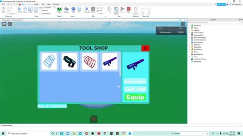 Roblox Studio A Simulator Shop Gui System Youtube