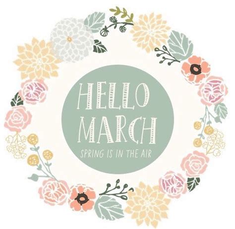 Hello March Spring Is In The Air Pictures Photos And Images For