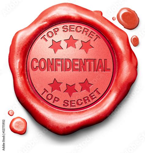 Confidential Top Secret Stock Photo And Royalty Free Images On