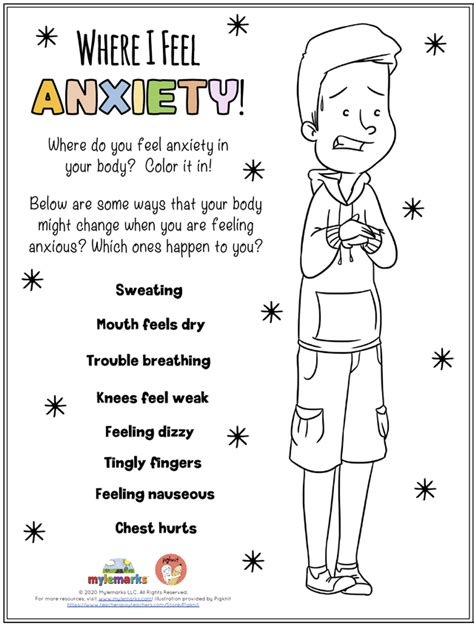 Printables Worksheets Anxietyworksheets Mentalhealth