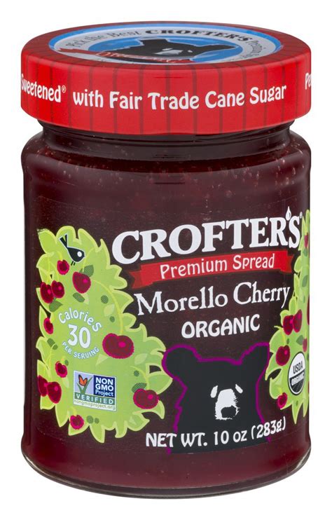 Morello Cherry Organic Spread Crofters 10 Oz Delivery Cornershop By Uber