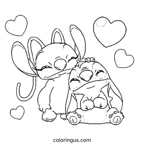 Stitch Disney Coloring Page