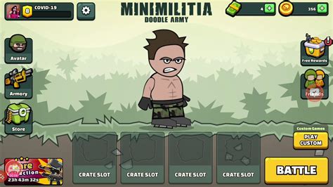 How to play mini militia outpost - YouTube