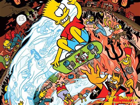 Simpsons Bart Wallpapers Wallpaper Cave