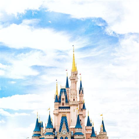 Disney World Castle Sky Ipad Air Wallpapers Free Download