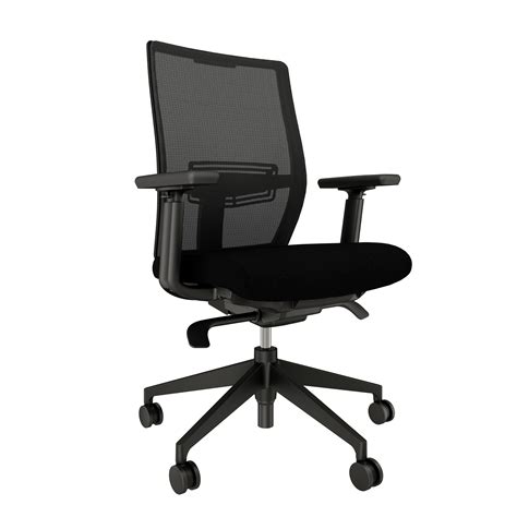 Ais Devens Multi Function Black Task Chair Roi Industries