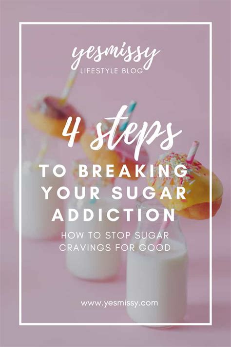 Break Your Sugar Addiction A 4 Step Plan To Stop Sugar Cravings