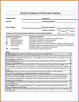 Photos of Employee Review Letter Sample