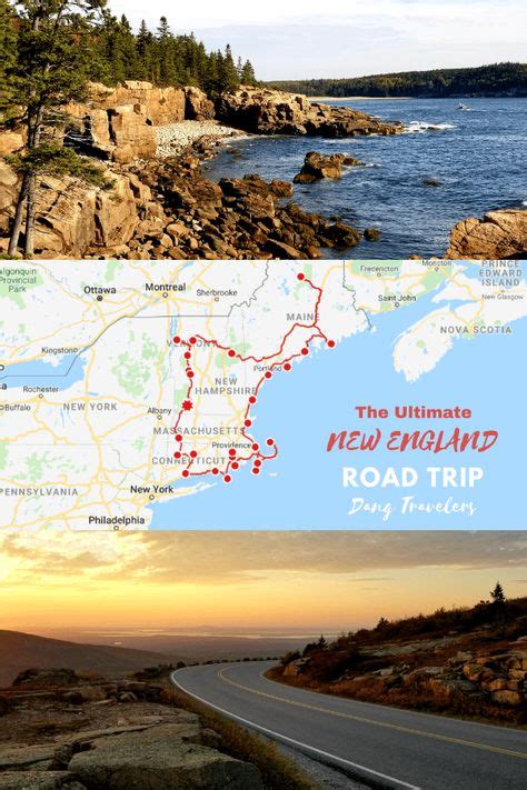 See The Best Of New England With This Ultimate Road Trip Road Trip Usa New England Travel