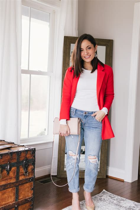 red blazer outfit dresses images 2022