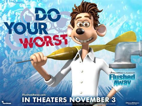 Flushed Away Away Movie Flushed Away Animated Movies