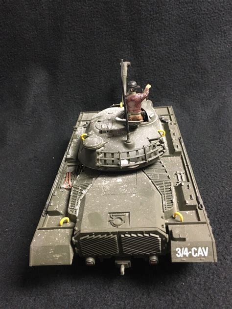 M48 Patton By Monogram American Tank Professionally Built Model Kit 1