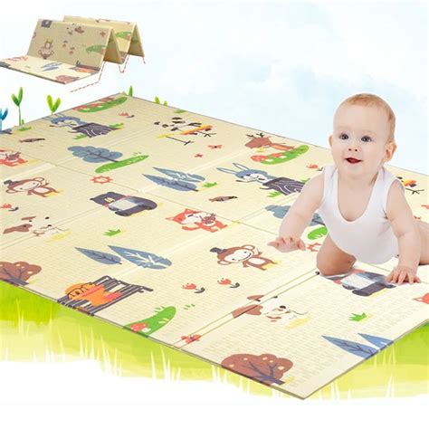 Baby Soft Play Mat Xpe Material Puzzle Childrens Mat Thickened Baby