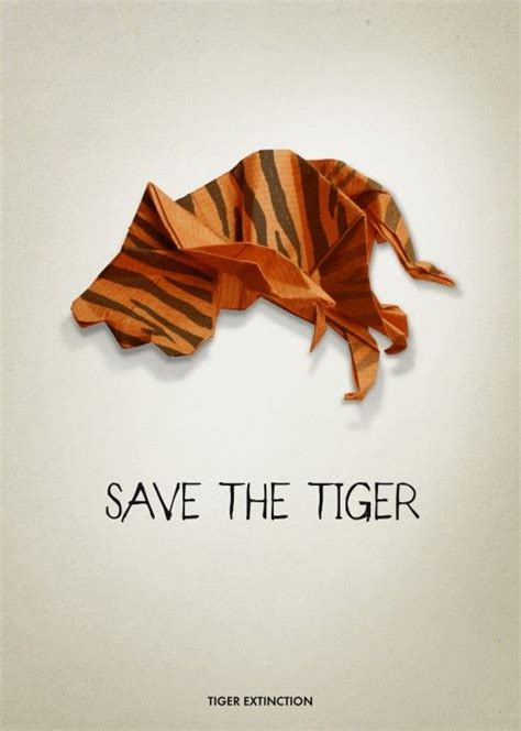 Poster Save The Tiger Wwf Poster Conservation Art
