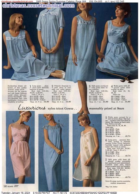 1965 Sears Spring Summer Catalog Page 168 Catalogs And Wishbooks