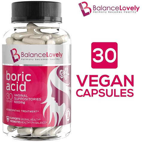 Maybe you would like to learn more about one of these? Boric Acid Suppositories -100% Pure Boric Acid -600mg in ...