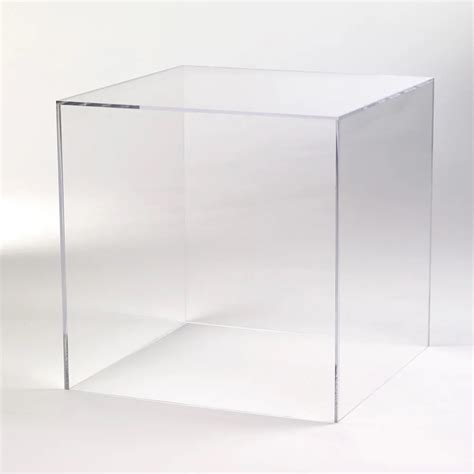 Custom Acrylic Cube Plexiglass Retail Display Box Buy Custom Acrylic