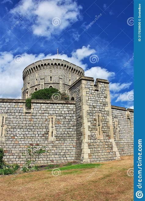 Building Of Windsor Castle In England Uk Editorial Image Image Of