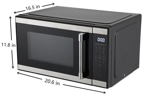 Buy Hamilton Beach 1 1 Cu Ft 1000 W Mid Size Microwave Oven 1000w Stainless Steel Online At