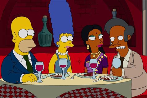 apu from the simpsons being written out after claims of racial stereotyping london evening