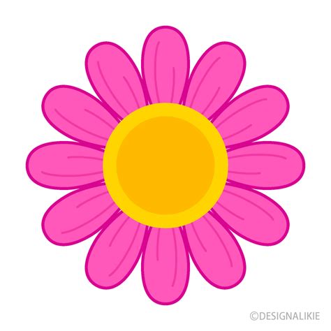 Cute Flower Pink Clip Art At Clker Com Vector Clip Ar