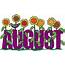 August Clipart Monthly Transparent FREE For Download On 