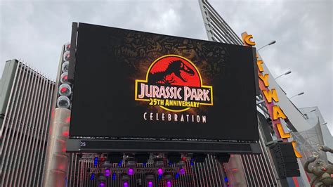 Jurassic Park 25th Anniversary Celebration California Youtube