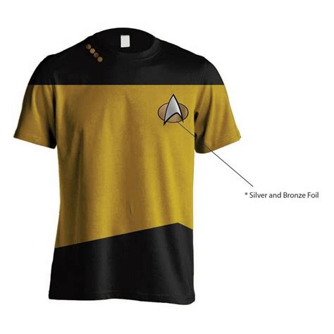 Star Trek Camiseta Uniform Yellow Talla S Comprar En