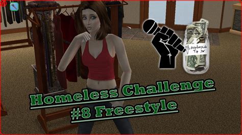 Sims Homeless Challenge Part Freestyle Youtube