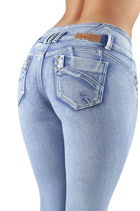 fashion2love colombian design butt lift levanta cola sexy skinny jeans