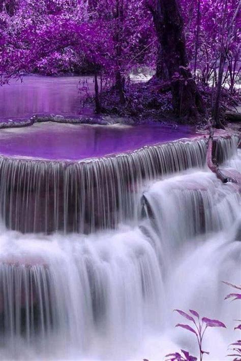 Pin By Sue Uhlar Patella On Purple Beautiful Waterfalls Waterfall