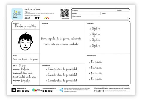 Perfil De Usuario Design Thinking En Español