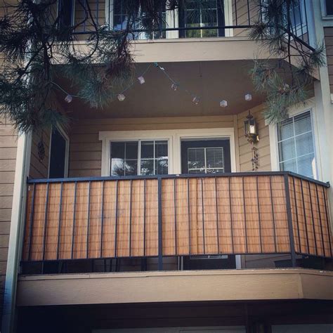 Bamboo Blinds For Balcony Privacy Genius Darian And Kyle