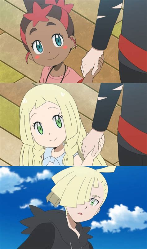 Mimo Reminds Gladion About Lillie By Willdinomaster55 On Deviantart