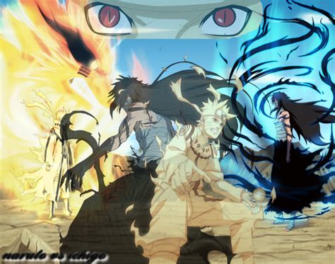 Ichigo Vs Naruto By Hafisbleach On Deviantart