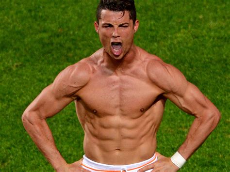 Cristiano Ronaldo Flexing
