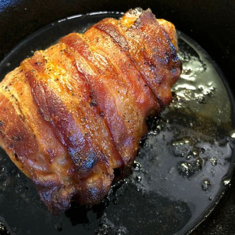 Easy Bacon Wrapped Pork Tenderloin Yumophile