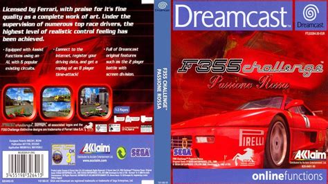 ferrari f355 challenge 1999 dreamcast 4k50 pal widescreen longplay all tracks
