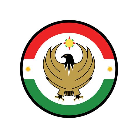 Kurdistan Regional Emblem Vector Logo 19017649 Vector Art At Vecteezy