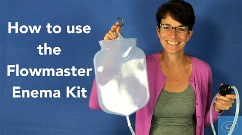 How To Assemble And Use Your Flowmaster Colon Cleansing System Youtube