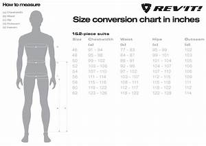 Rev 39 It Race Suit Size Chart