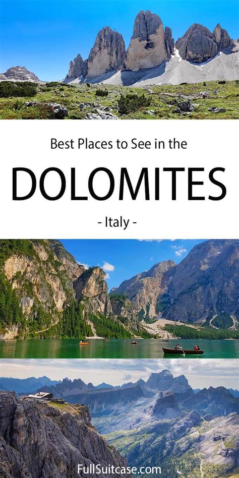 16 Best Places To Visit In The Dolomites Italy Map Photos And Info