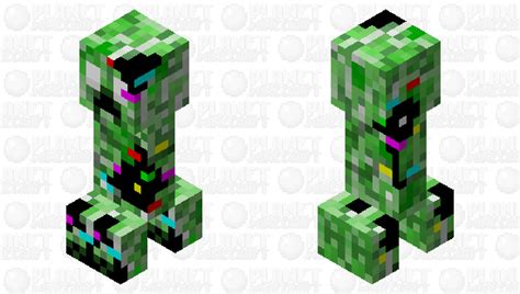 Pibby Corruption Corrupted Creeper Minecraft Mob Skin