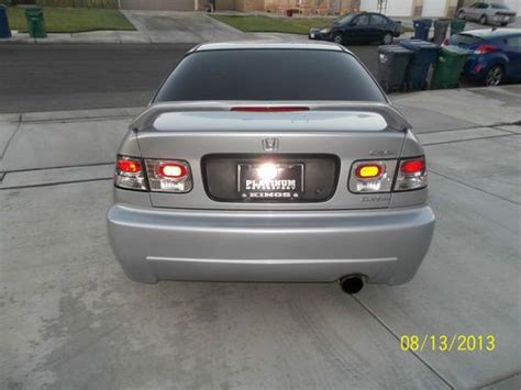 Demonstrating that economical transportation does not require the sacrifice of comfort or safety! Purchase used 2000 Honda Civic 2 Door -Complete body kit ...