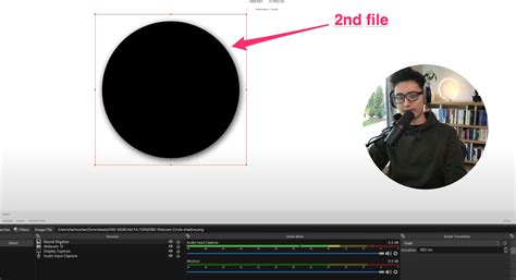 How To Make Circle Round Webcam In Obs Studio