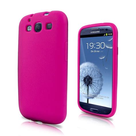 Siliconen Hoesje Samsung Galaxy S3 I9300 Roze Mobilesuppliesnl
