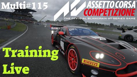 Assetto Corsa Competizione Multi Training Live Youtube