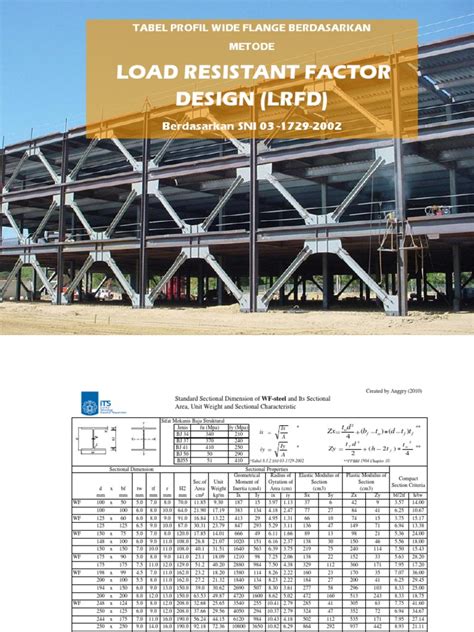 Tabel Baja Wf Lrfd Classical Mechanics Solid Mechanics