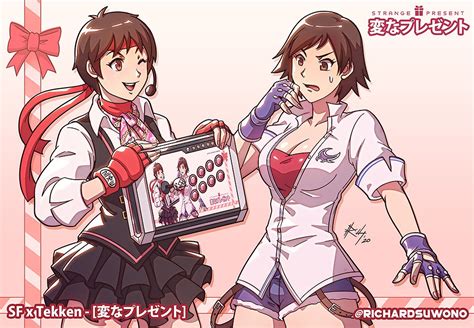 Richard Suwono Kasugano Sakura Kazama Asuka Street Fighter Tekken Arcade Stick Controller